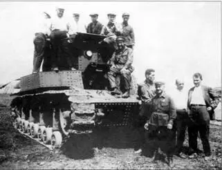 Танк Т24 на испытаниях летом 1931 г Краткое описание конструкции Т24 - фото 63