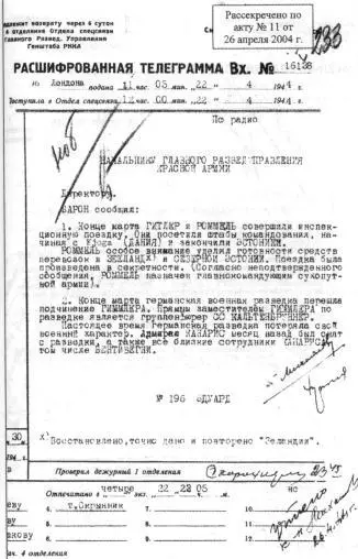 Тайные операции Второй мировой Книга о военной разведке 1944 год - фото 16