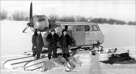 Испытания стеклопластиковых лыж для Ка30 Зимний сезон 19721973 гг оказался - фото 141