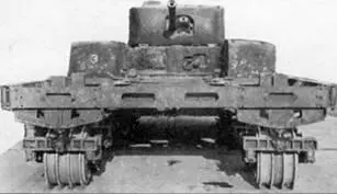 Разведывательный катковый противоминный трал AMRCR установленный на Mk IV - фото 174