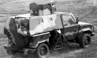 Легкий штурмовой автомобиль бронированный ЛШАБ Установка 762мм пулемета - фото 10