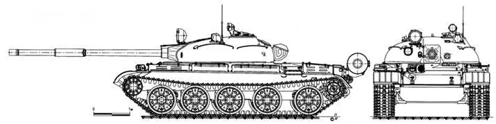 Общий вид танка Объект 612 Принципиальная электрогидравлическая схема - фото 145