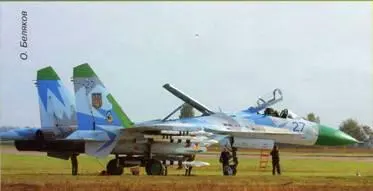 Су27 из 831й истребительной авиабригады Гостомель 29 сентября 2008 г - фото 95