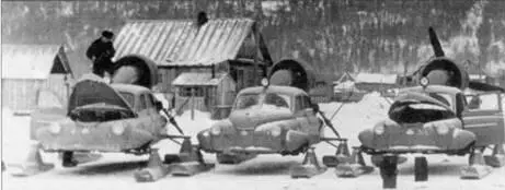 Во многих случаях обслуживание и хранение новых аэросаней осуществлялись под - фото 181