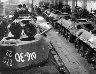 Производство средних танков Т34 тяжелых ИС и самоходных установок СУ152 на - фото 49