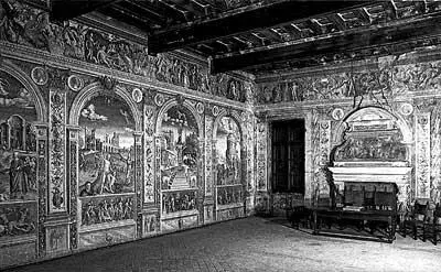 Рис 336 Зал Зодиака Фальконетто Италия Мантуя музей Palazzo dʼArco - фото 143