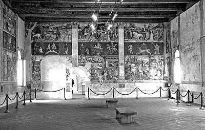 Рис 373 Зал с зодиаком FR в Скифской палате в Ферраре Фотография 2007 - фото 183