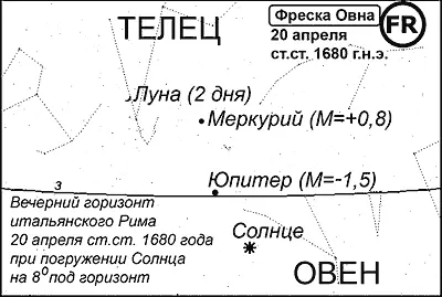 Рис 3101 Вечерний горизонт итальянского Рима 20 апреля ст 1680 года при - фото 226