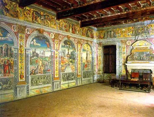 Илл 7 Зал Зодиака Фальконетто Италия Мантуя музей Palazzo dʼArco дворец - фото 455