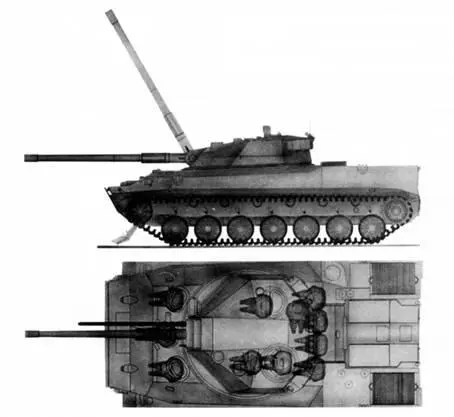 Боевая машина десанта на базе БМД Объект 950 со спаренной установкой 120 мм - фото 12