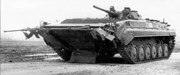 Опытный образец минного трала Кольцо в предбоевом и боевом положениях на - фото 48