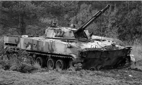 Боевая машина пехоты БМП3 принимавшая участие в копровых испытаниях при - фото 5