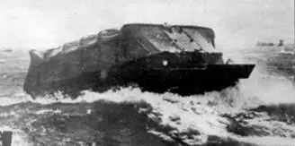 Испытание транспортера К61 с установленным штормовым оборудованием на море при - фото 81