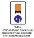 Направление движения транспортных средств с опасными грузами Движение - фото 346