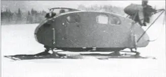 Аэросани НКЛ18 на испытаниях в марте 1940 г Московский коллектив предполагал - фото 118