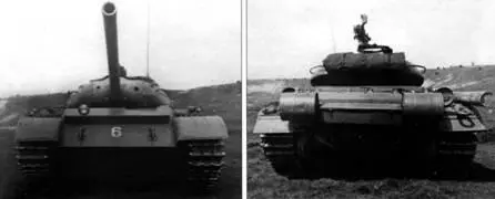 ТанкТ54 головной образец машина 6 Танк Т54М Боевая масса 36т - фото 170