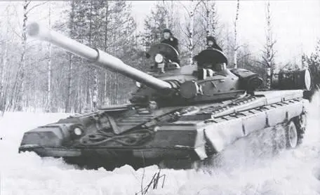 Ходовые испытания первого танка Объект 219 выпуска 1974 г Выбор территории - фото 71