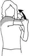 Чтобы растянуть плечо и среднюю часть плечевого пояса плавно притяните локоть - фото 72