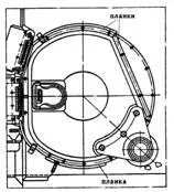 Установка защитных планок люка механикаводителя танка Т55 1963 г - фото 139