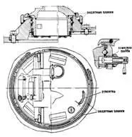 Установка защитных планок на командирской башенке танка Т55 1963 г - фото 140