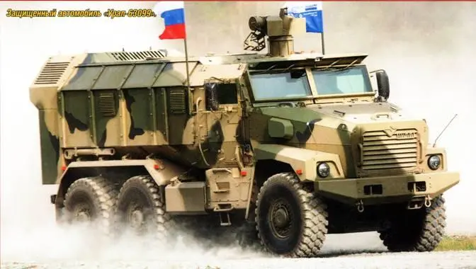 Защищенный автомобиль Урал63099 Зенитный ракетный когмплекс Бук М2Э - фото 89