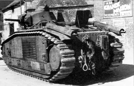 В1 bis 406 Athos 1й роты 46го батальона боевых танков 46е ВСС 1 ere - фото 123