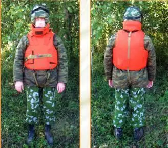 Военнослужащий в зимней форме одежды снаряженный в бронежилет - фото 85