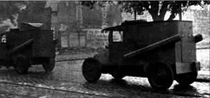 Модернизированные бронемашины ШЖВ Модель 1909 на Императорских маневрах - фото 111