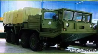 Тягач БАЗ69531 Специальное шасси БАЗ6944 Тягач МТСМ - фото 84