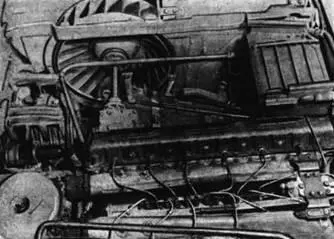 МТО танка Т54 обр 1949 г Установка воздухоочистителя в МТО танка Т54 - фото 139