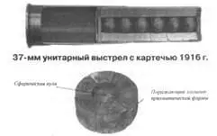 Блок готовых поражающих элементов Схема устройства 37мм унитарного - фото 39