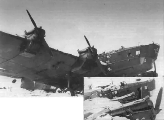 Тяжёлый четырехмоторный бомбардировщик ТБ3 сбитый 11 марта 1940 г шведским - фото 113