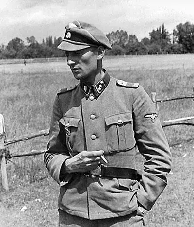 Губерт Эрвин Мейердресс РК 1331942 оберштурмфюрер СС командир батареи - фото 274