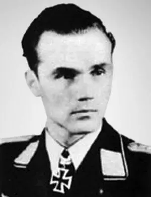 Герхард Рат ЗГК 341944 оберлейтенант авиации командир 1й эскадрильи 2й - фото 709