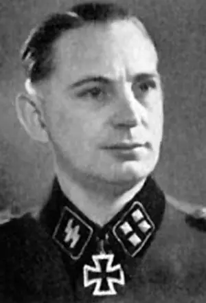 Ганс Генрих Ломан ЗГК 1131943 гауптштурмфюрер СС командир 1го батальона - фото 739