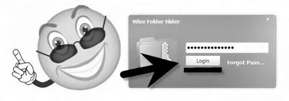 При первом входе рекомендую поменять интерфейс программы Wise Folder Hider на - фото 221