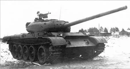Танк Т54 обр 1947 г выпуска после октября 1947 г В кормовой части к - фото 126
