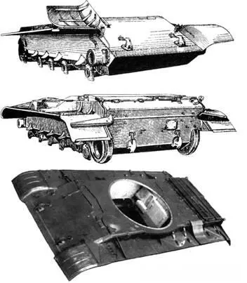Корпус танка Т 54 обр 1947 г выпускало октября 1947 г Днище корпуса - фото 132