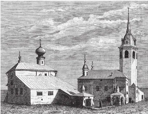 Рис 91 Церковь Рождества Богородицы и Никольский собор на Ладоге в старом - фото 95