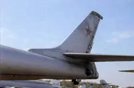Хвостовое оперение самолета Ту95 Углы обстрела пушечных установок - фото 62