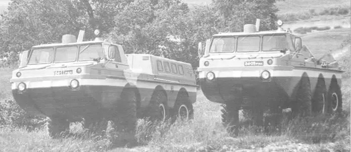 ЗИЛ49061 и ЗИЛ4906 первой опытной серии вышли на испытания 1975 г Первые - фото 101