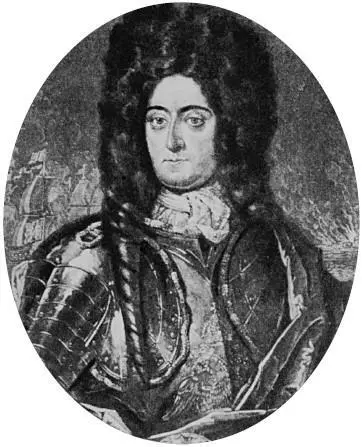 Портрет Франца Лефорта Гравюра П Шенса 1698 г Ф Я Лефорт 16551699 - фото 96
