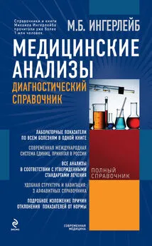 Михаил Ингерлейб - Медицинские анализы: диагностический справочник