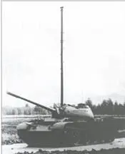 ТанкТ54Б оборудованный комплектом ОПВТВ НИИБТ полигон 1959 г Танк - фото 145