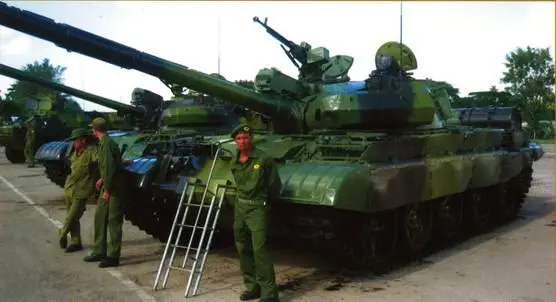 Средний танк Т62М с КУВ Средний танк Т55М с КУВ 152мм самоходная - фото 55