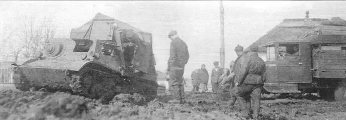 Легкий трактор Комсомолец 2й серии на испытаниях Вторая половина 1930х гг - фото 81
