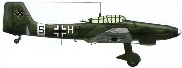 Ju87D3 из состава 7StG3 аэродром Бир Дуфан январь февраль 1943 г - фото 56