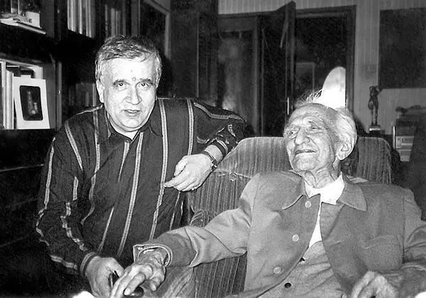 С Тодором Боровым за несколько дней до его смерти 1993 г Тодор Боров - фото 61