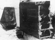 Бакстеллаж левой передней группы топливных баков танка Т54М обр 1954 г За - фото 108