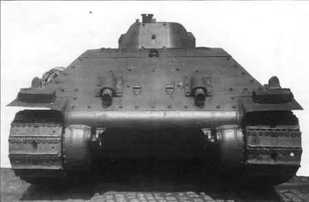 Опытный танк Т34 2 заводской номер311183 Вид сзади Опытный танк - фото 36